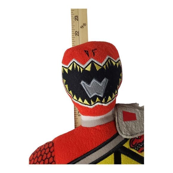 Hasbro Mighty Morphin Power Ranger Red Ranger Plush Soft Toy TV Show Series 21" - Picture 9 of 10